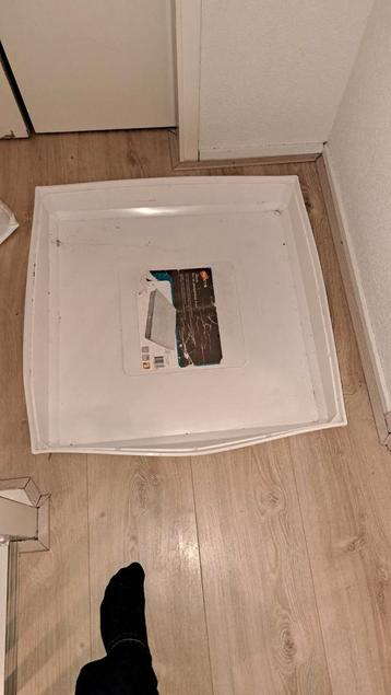 Lekbak wasmachine - gratis ophalen!