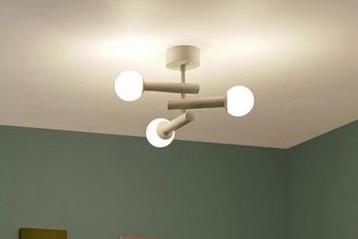 IKEA KRANBALK lamp - mist 1 glazen bol