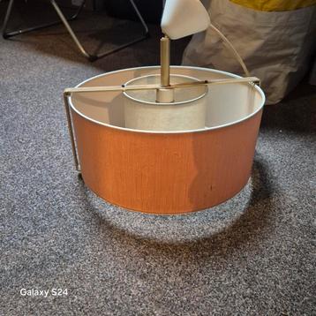 Vintage Lamp met Oranje Kap