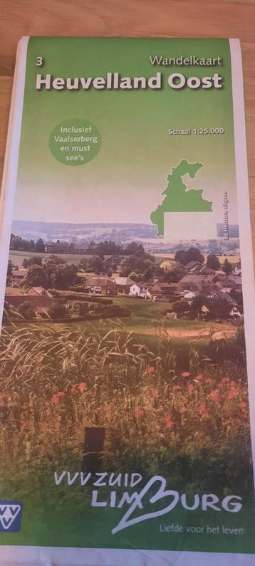 Wandelkaart Heuvelland Oost - VVV Zuid-Limburg