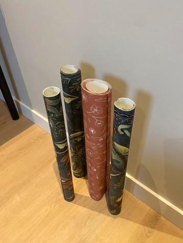 Gratis: restjes behang