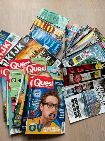 Groot pakket KIJK, Quote, Quest en Wetenschap