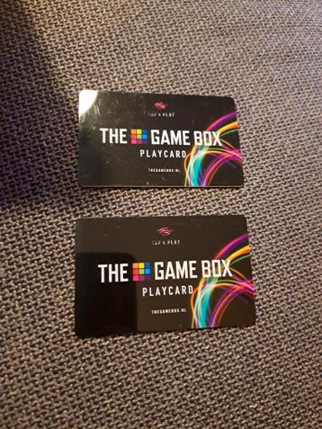 GRATIS 2 play cards voor The Game Box