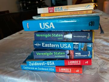 Stapel reisboeken USA/Amerika - gratis ophalen