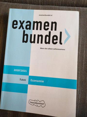 Examenbundel Economie HAVO 2020/2021 - Gratis!