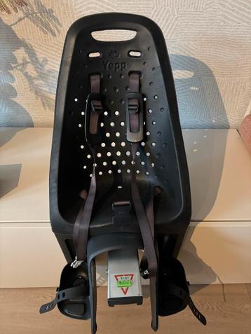 Yepp Fietsstoel Achter - Zwart - Gratis Afhalen