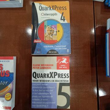 Oude QuarkXPress boeken