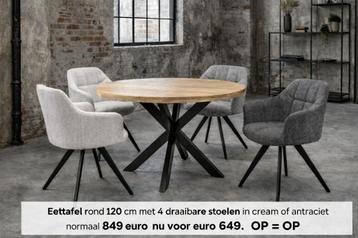 Showroomuitverkoop: Rond Mangohout – 25% Korting