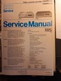 Service manual Video Recorder