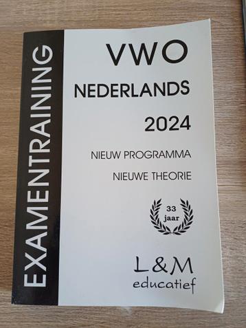 Examentraining Nederlands VWO 2024