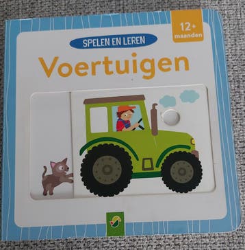 Gratis voertuigen Speel- en Leerboek - 12+ maanden