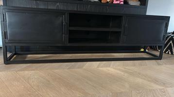 Giga Meubels TV kast (gratis) - Metaal - 200cm breed