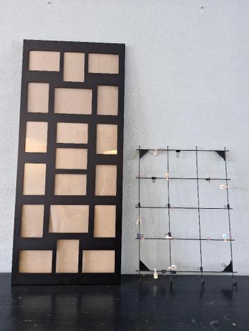 Fotolijst voor 19 foto's + fotorekje