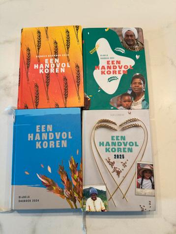 4 Bijbelse dagboeken 'Een Handvol Koren' 2022-2025