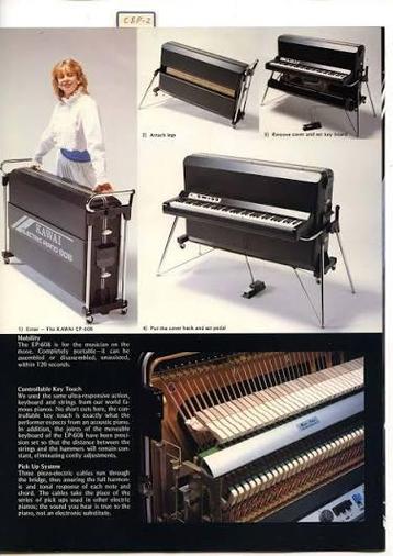 Gezocht: Kawai EP608, EP 608, EP-608