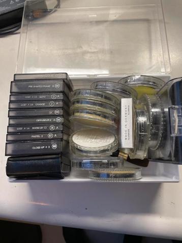 Diverse set camerafilters en accessoires, 25 stuks