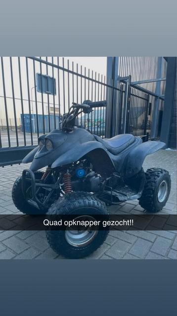 Quad gezocht of pitbike opknapper!!