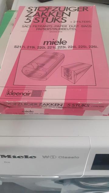 Miele  stofzuigerzakken zie omschrijving