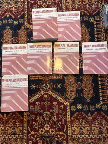 Honda Accord Werkplaatshandboeken - Gratis Ophalen