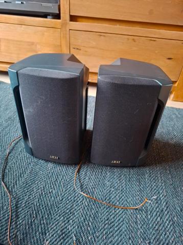 Akai speakers - van oude radio/cd/cassetteset