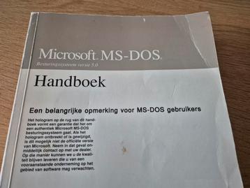 Handboek MS-DOS 5.0