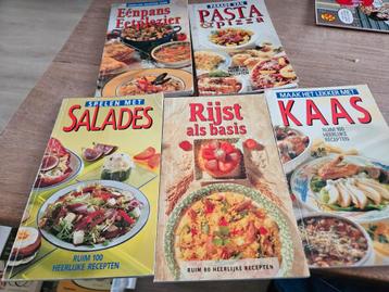 5  Receptenboekjes van het Zuivelbureau