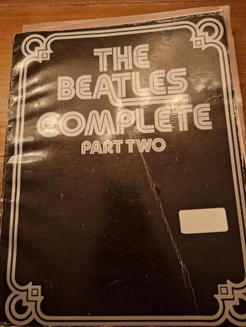 Bladmuziek (piano) beatles complete part two