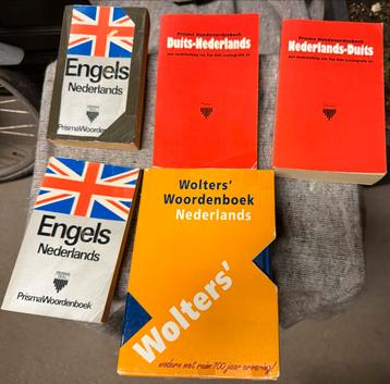 Diverse woordenboeken: Prisma, Wolters