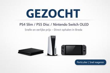 Gezocht: Nintendo Switch OLED - Snel Ophalen - Nette Prijs