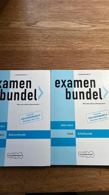 havo Scheikunde 2021/2022 & natuurkunde