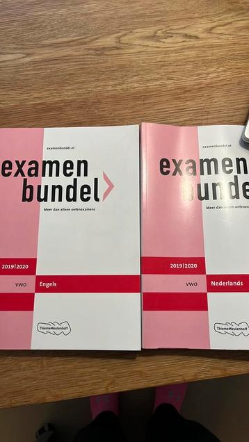 vwo Nederlands 2019/2020 & engels