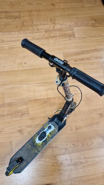 Oxelo step met standaard - gebruikt