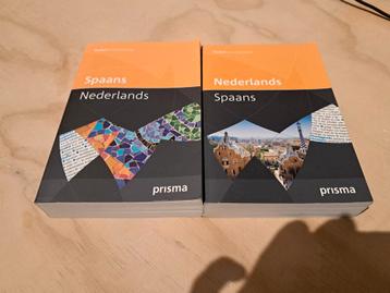 Twee Prisma Pocketwoordenboeken Spaans-Nederlands