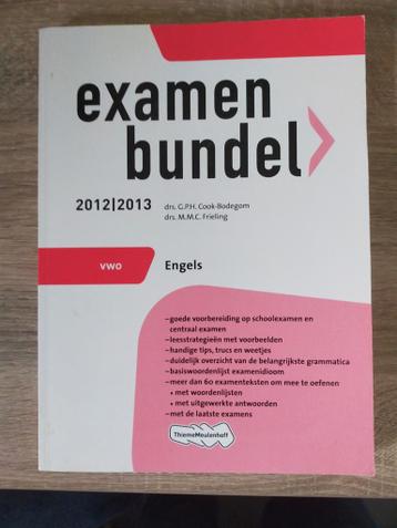 Gratis examenbundel Engels VWO 2012/2013