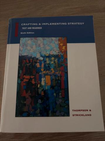 Crafting & Implementing Strategy - Thompson & Strickland