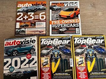 Gratis: auto tijdschriften + Autovisie jaarboek 2022