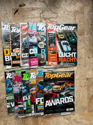 Grote verzameling Topgear magazines