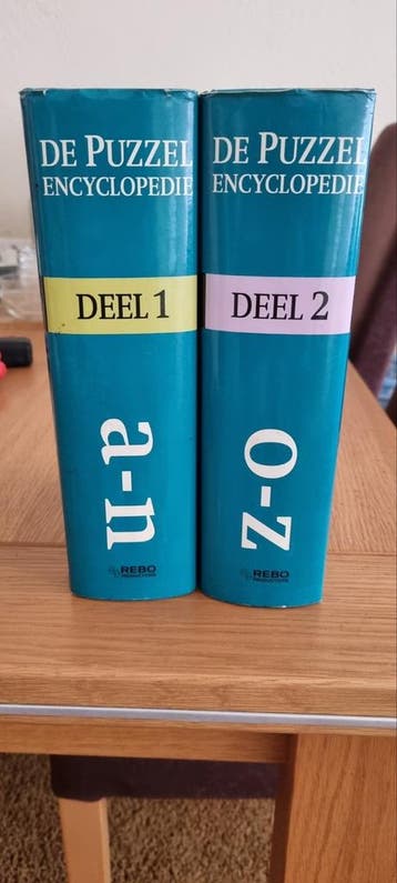 Puzzel Encyclopedie Woordenboeken - Deel 1 & 2