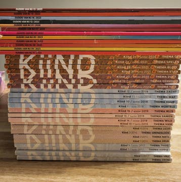 Kiind en ouders van nu tijdschrift magazine