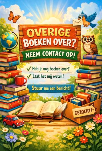 Boeken gezocht omgeving Amersfoort!