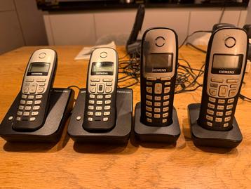 Siemens Gigaset A160/A260 - 4 handsets