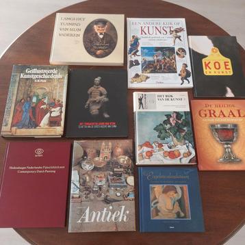 Diverse kunst boeken 📚👑👼🏼🐄🕰🎨🖌