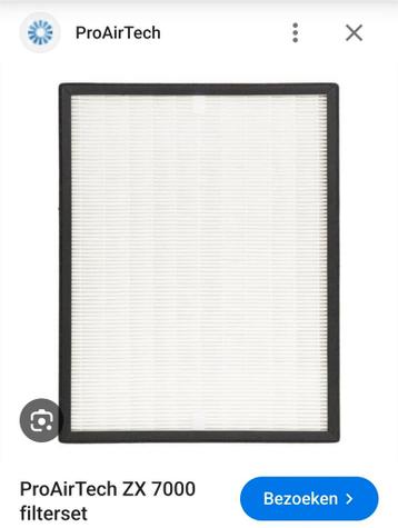luchtreiniger filter GEZOCHT