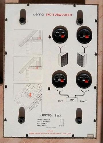 Subwoofer en twee boxen