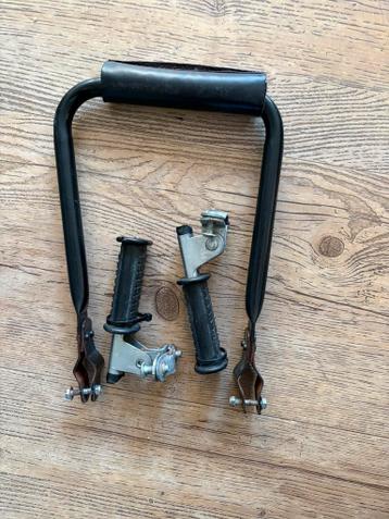 Fiets kinder rugsteun met voetensteun