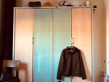 Kledingkast gratis ophalen! Beukenkleur en mintgroen