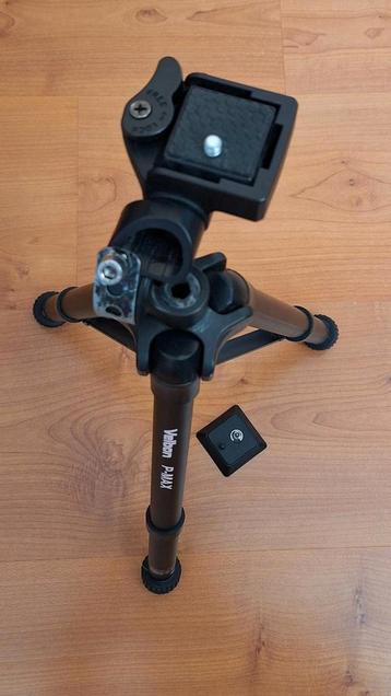 Velbon P-MAX statief - zeer compact - 33,5cm transporthoogte