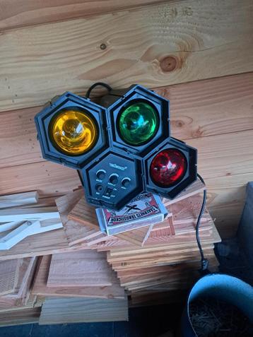 GRATIS! Lichtsequencer met 3 Lampen - Geel, Groen, Rood