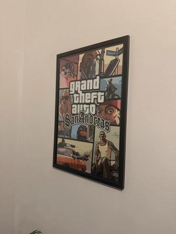 Gta san andreas / schilderij