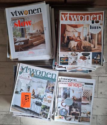 VT wonen magazines 75 in totaal GRATIS